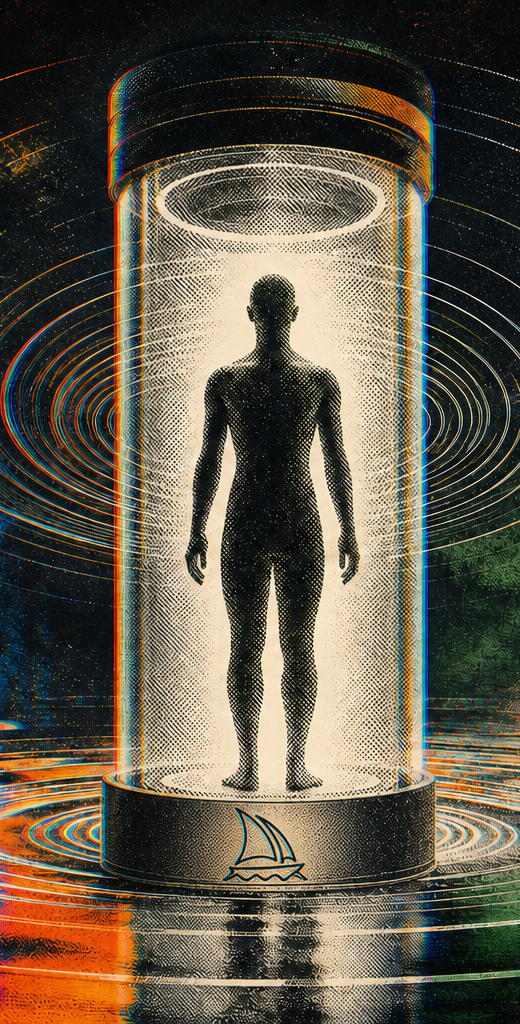 Midjourney's Surprise Reveal Is a Full-Body Scanner in a Spa